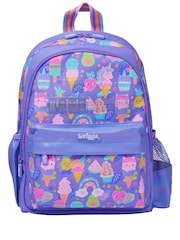 Smiggle Purple Happy Tales Junior Id Backpack - Image 1 of 5