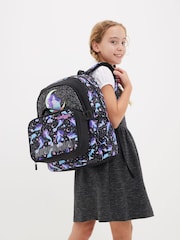Smiggle Black Limitless Classic Attach Backpack - Image 2 of 6