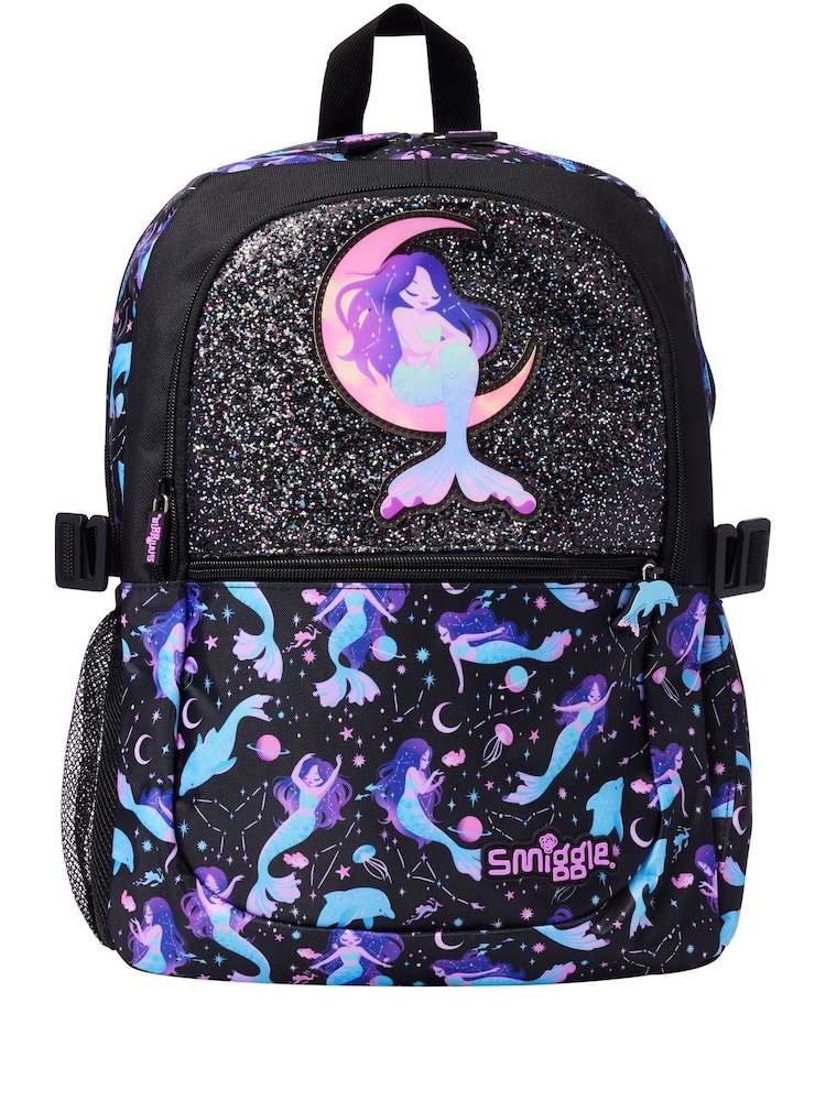 Smiggle Black Limitless Classic Attach Backpack - Image 4 of 6