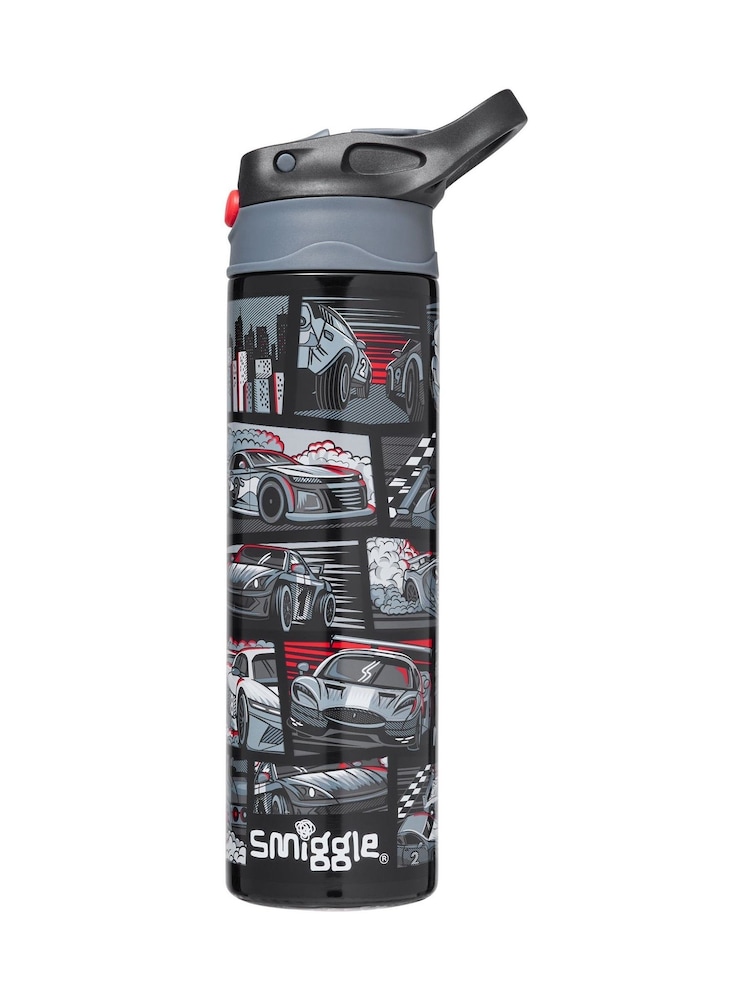 Smiggle Dark Black Limitless Insulated Stainless Steel Flip Drink Bottle 520Ml - Image 2 of 2