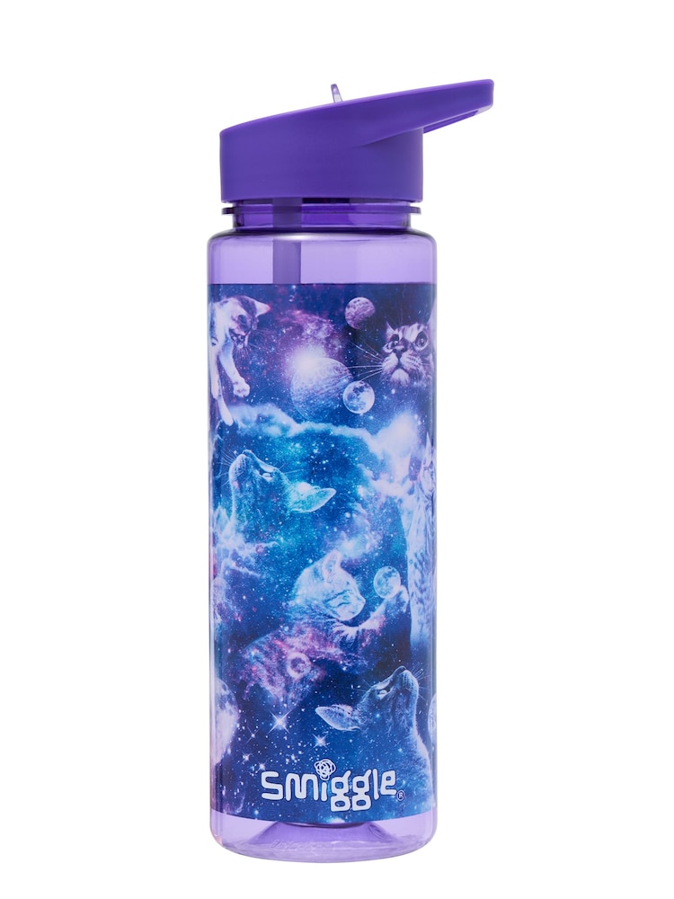 Smiggle Purple Freestyle Spout Plastic Drink Bottle 650Ml - Image 2 of 2