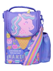 Smiggle Purple Happy Tales Junior Id Lunchbox With Strap - Image 1 of 4
