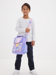 Smiggle Purple Happy Tales Junior Id Lunchbox With Strap - Image 4 of 4