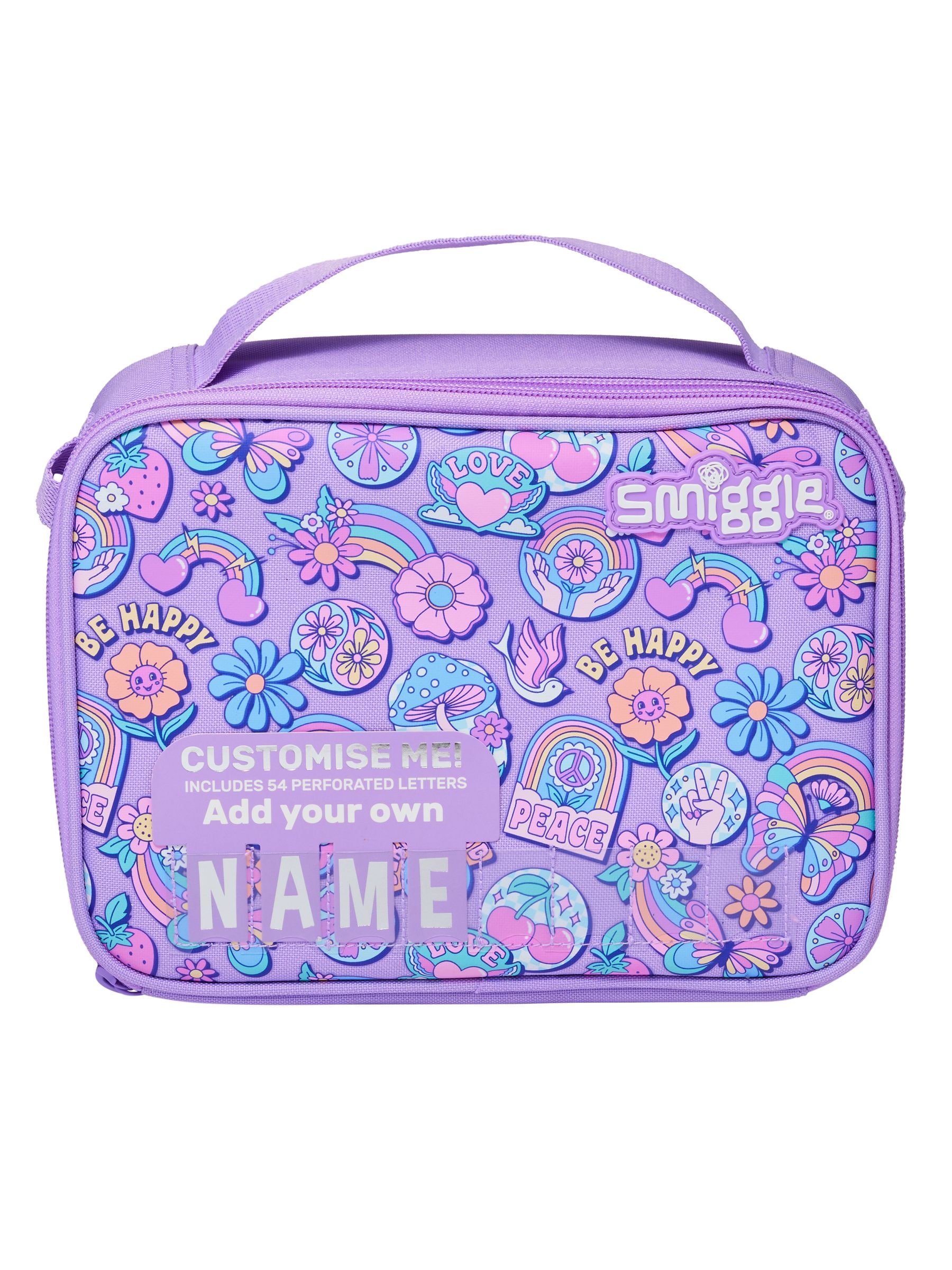 Buy Smiggle Purple Limitless Oblong Attach Id Lunchbox from Next USA
