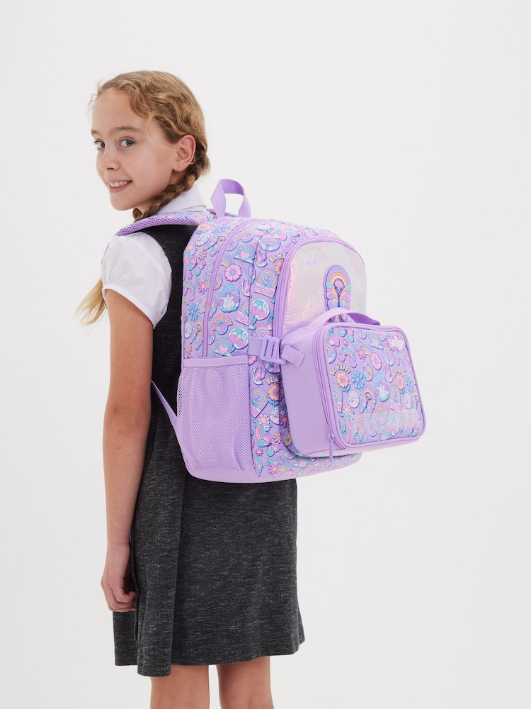 Smiggle Purple Limitless Oblong Attach Id Lunchbox - Image 4 of 4