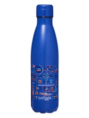 Smiggle Blue Beta Wonder Insulated Steel Drink Bottle 500Ml - Image 1 of 1