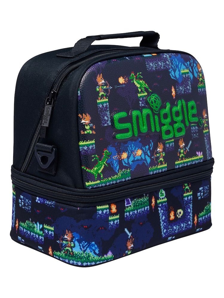 Smiggle Black Freestyle Level Hardtop Lunchbox - Image 2 of 3