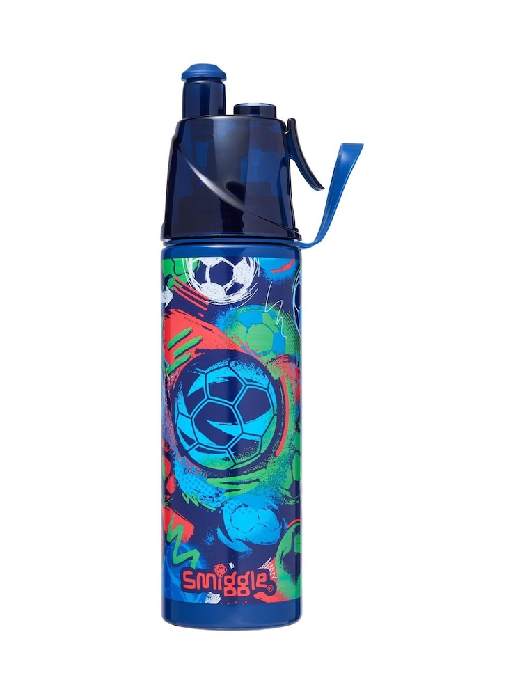 Smiggle Blue Limitless Spritz Insulated Steel Drink Bottle 500Ml - Image 1 of 1