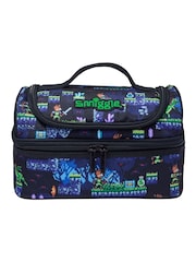 Smiggle Black Freestyle Double Decker Lunchbox - Image 1 of 3