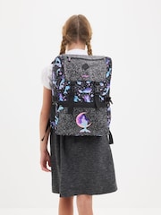 Smiggle Black Limitless Attach Foldover Bag - Image 4 of 4