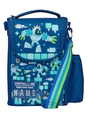 Smiggle Blue Happy Tales Junior Id Lunchbox With Strap - Image 1 of 4