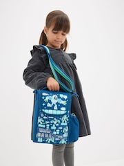 Smiggle Blue Happy Tales Junior Id Lunchbox With Strap - Image 3 of 4