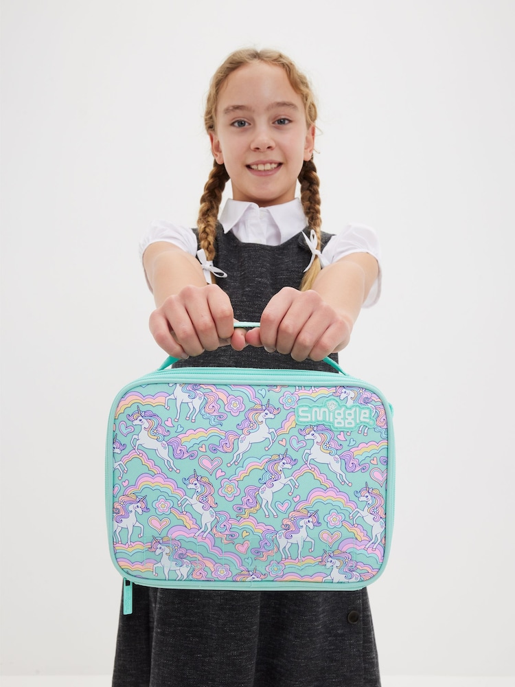 Grün - Smiggle, Limitless Oblong, Lunchbox mit Namensetikett - Bild 1 von 4