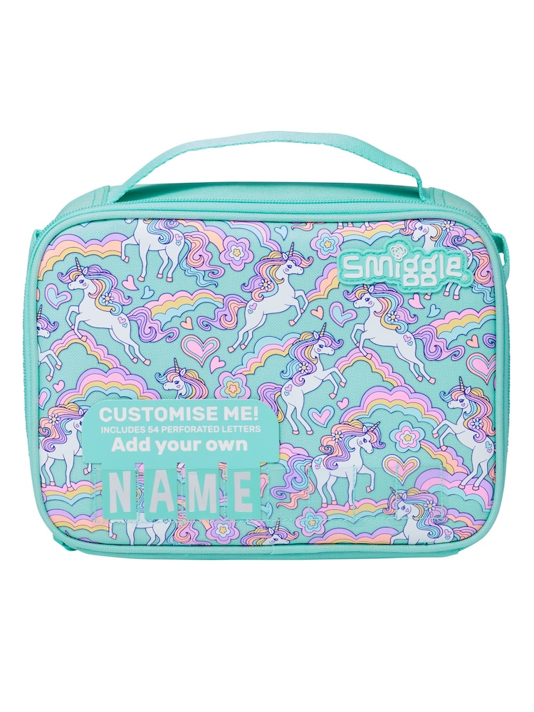 Grün - Smiggle, Limitless Oblong, Lunchbox mit Namensetikett - Bild 2 von 4