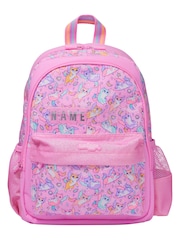 Smiggle Pink Happy Tales Junior Id Backpack - Image 1 of 5