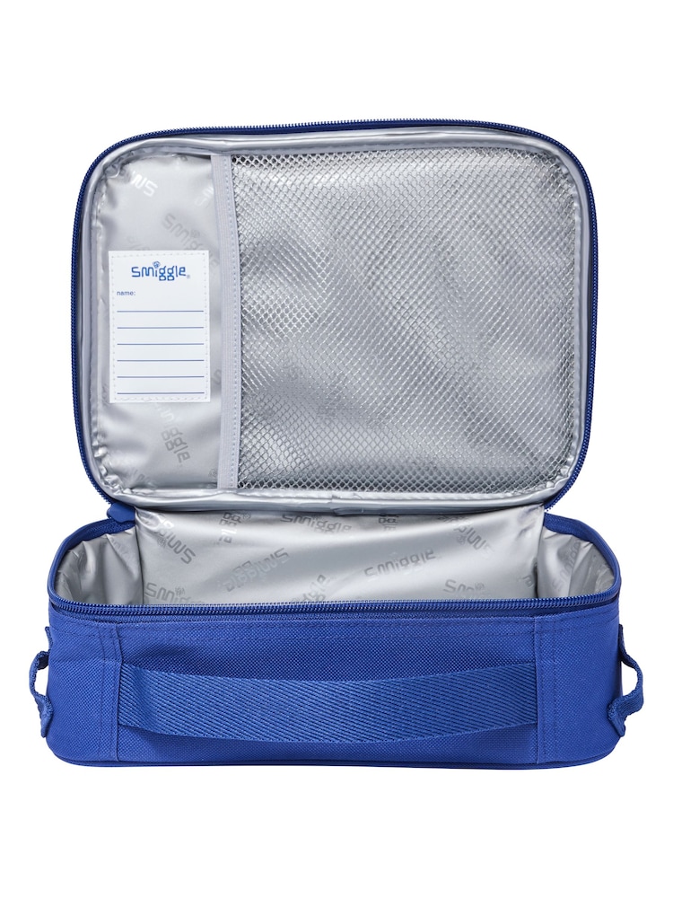 Blau - Smiggle, Limitless Oblong, Lunchbox mit Namensetikett - Bild 2 von 5