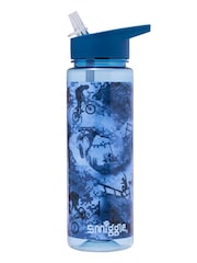 Smiggle Blue Freestyle Spout Plastic Drink Bottle 650Ml - Image 1 of 2