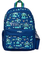 Smiggle Blue Happy Tales Junior Id Backpack - Image 1 of 5