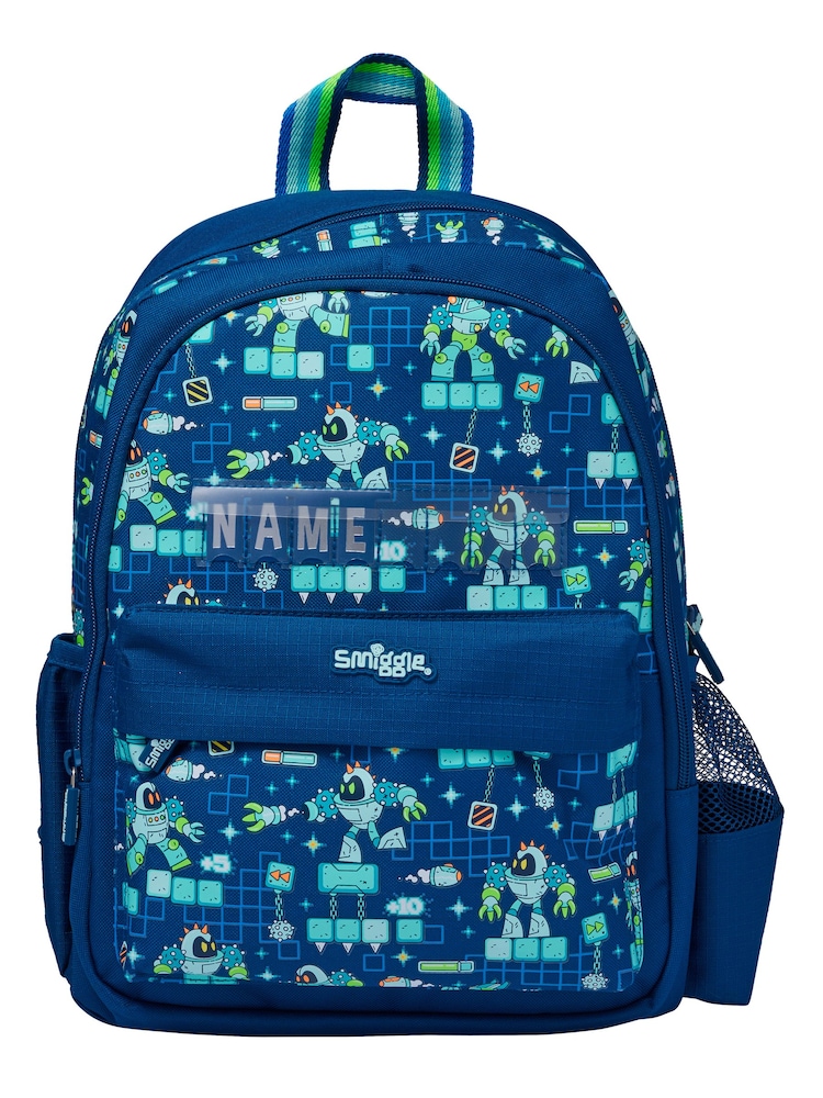 Smiggle Blue Happy Tales Junior Id Backpack - Image 1 of 5