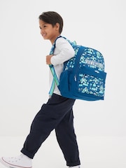 Smiggle Blue Happy Tales Junior Id Backpack - Image 5 of 5