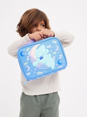 Smiggle Blue Ground Big Dreams Teeny Tiny Square Lunchbox - Image 3 of 4