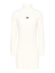 Tommy Jeans Mock Neck Badge White Sweater Dress - Image 5 of 5
