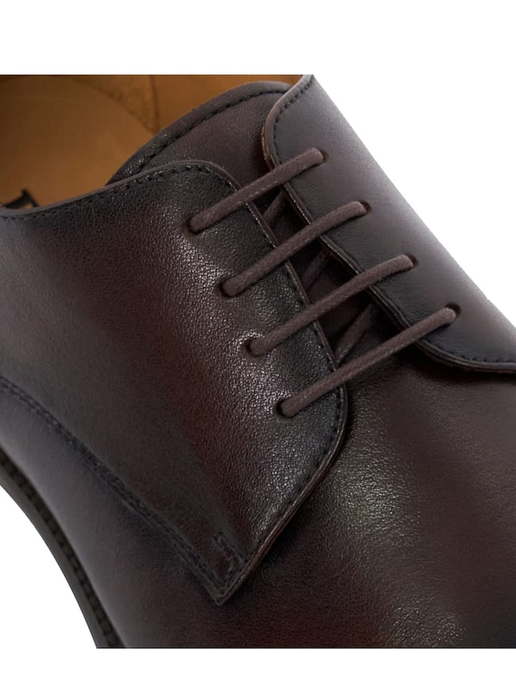 rjava - Dune London Priponski obrazec Flex Sole Toecap čevlji - Slika 5 iz 5