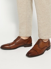Rjava - Dune London Priponski obrazec Flex Sole Toecap čevlji - Slika 1 iz 6