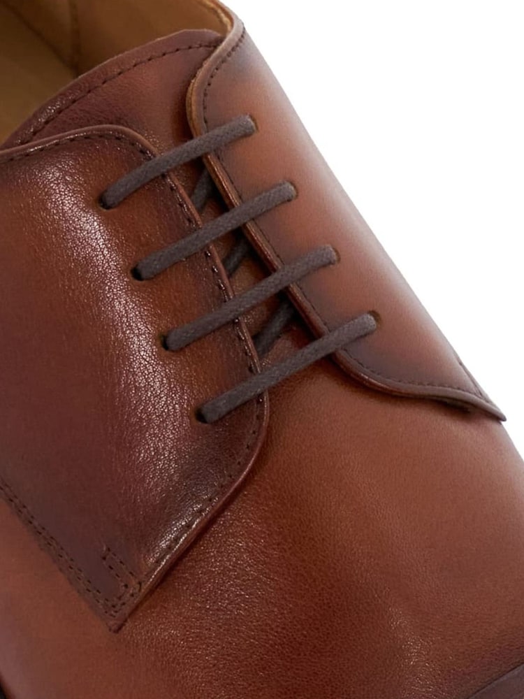 Rjava - Dune London Priponski obrazec Flex Sole Toecap čevlji - Slika 6 iz 6