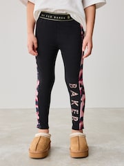 Baker by Ted Baker Multi Animal Print Branded 100% Cotton T-Shirt and Leggings Set - Image 3 of 12
