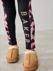Baker by Ted Baker Multi Animal Print Branded 100% Cotton T-Shirt and Leggings Set - Image 8 of 12