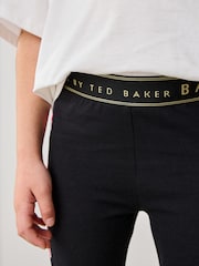 Baker by Ted Baker Multi Animal Print Branded 100% Cotton T-Shirt and Leggings Set - Image 9 of 12