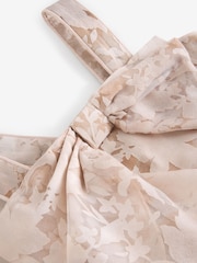 وردي - فستان شبه شفاف بتصميم مزين بفيونكة من Baker By Ted Baker - صورة 9 من 9