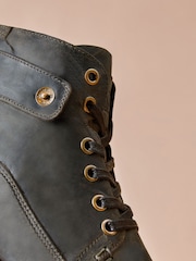 Hellbraun - Standard-Fit - Dune London Simon – Stiefeletten aus robustem Leder - Bild 14 von 20