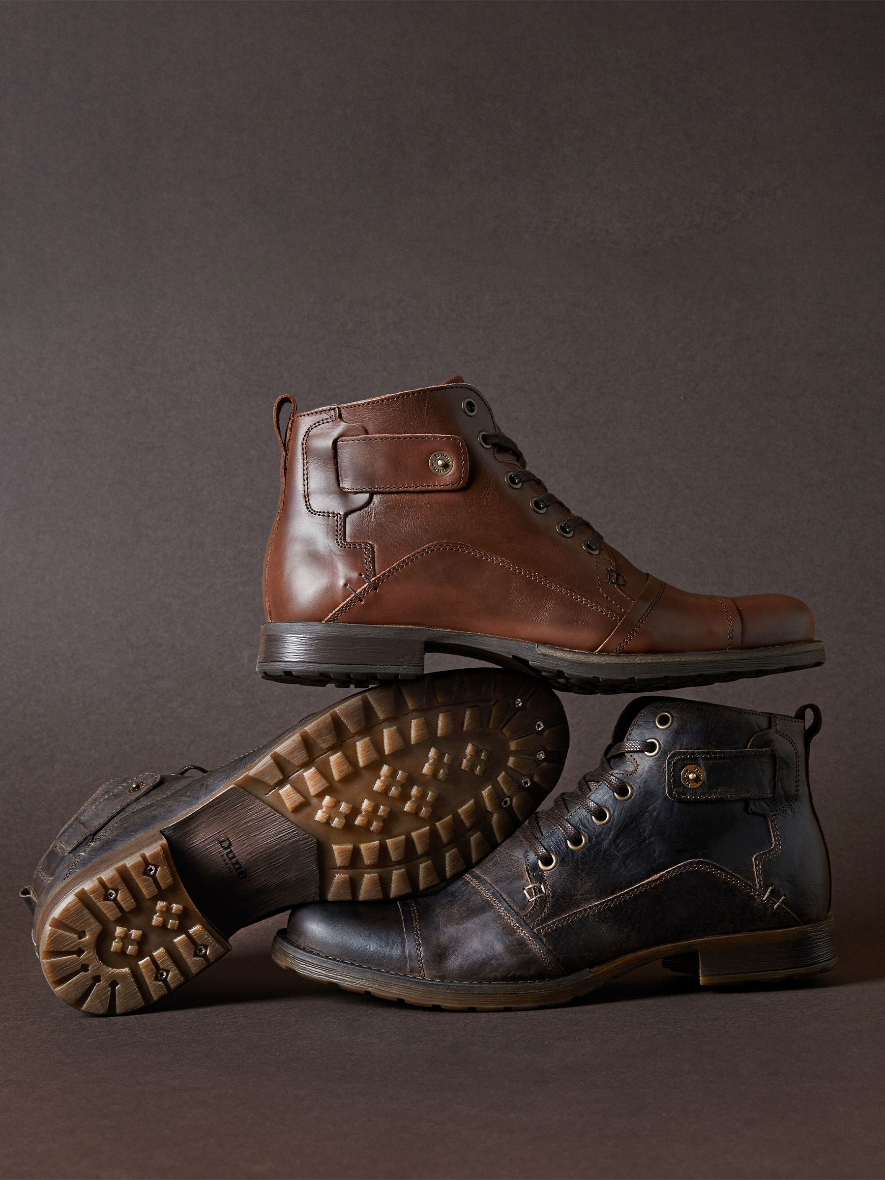 DUNE REAL LONDON 特集号　no6 Buy Dune London Light Brown Standard Fit Heavy Duty Simon Ankle