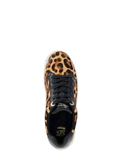 Dune London Animal Episode 2 Flatform Lace-Up Trainers - Image 7 of 8