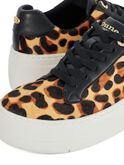 Dune London Animal Episode 2 Flatform Lace-Up Trainers - Image 8 of 8