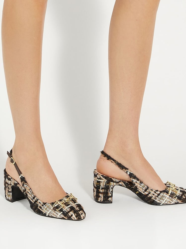 rjava - Dune London Izbira Bouclé Slingback čevlji - Slika 1 iz 6 rjava - Dune London Izbira Bouclé Slingback čevlji - Slika 1 iz 6