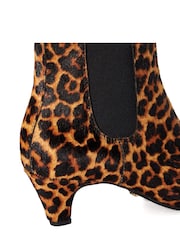 Dune London Animal Obvious Comfort Kitten Chelsea Boots - Image 7 of 8