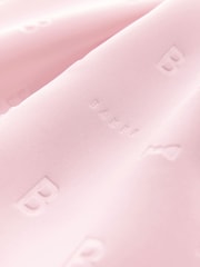 rožnata - Baker by Ted Baker obleka s 3D cvetličnim potiskom in vtisnjenimi rokavi - Slika 9 iz 10