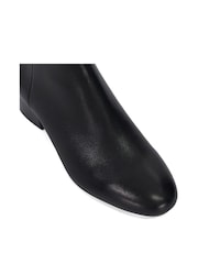 Dune London Black Perrie Low Block Heel Boots - Image 5 of 5