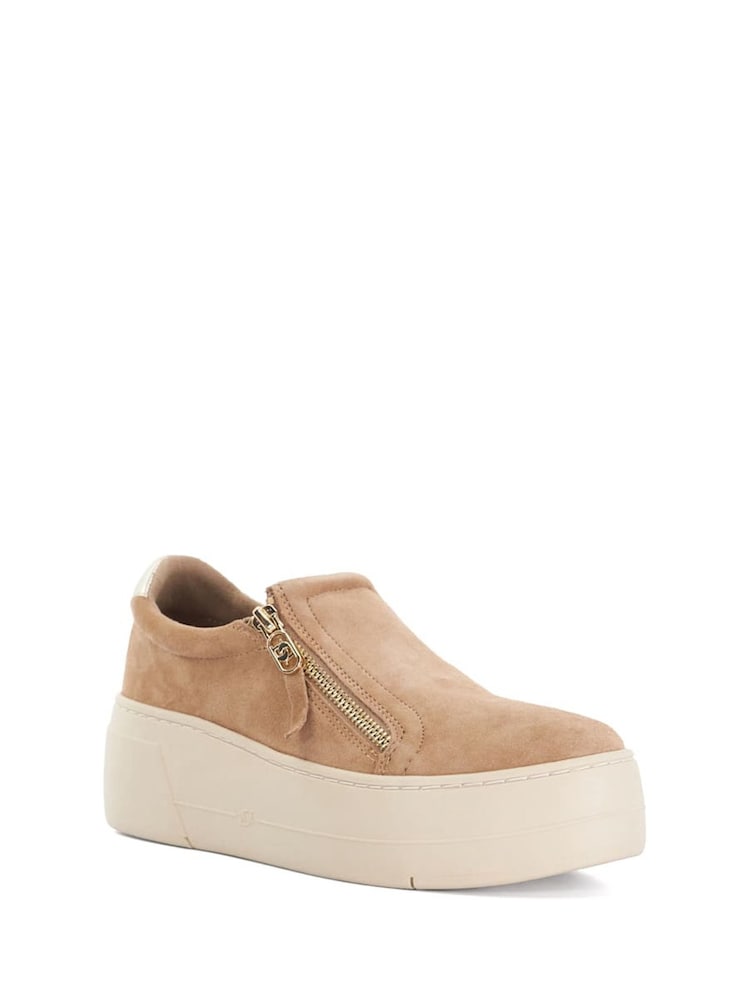 rjava - Dune London Episodic 2 čevelj z debelim ploskim podplatom Slip On Trainers - Slika 2 iz 6 rjava - Dune London Episodic 2 čevelj z debelim ploskim podplatom Slip On Trainers - Slika 2 iz 6