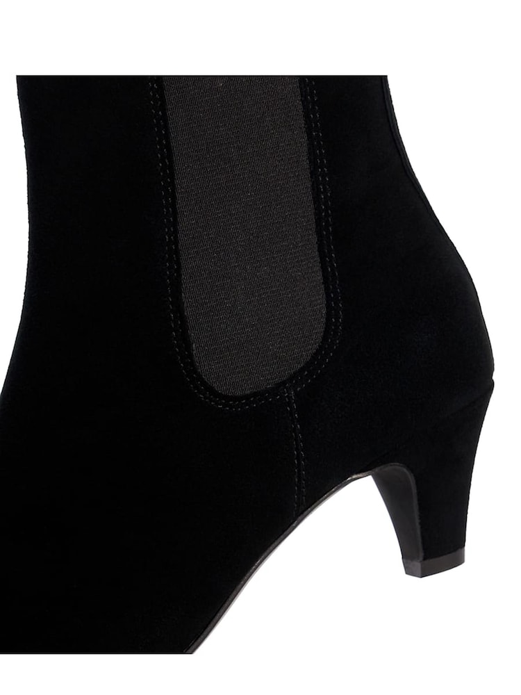 Dune London Black Obvious Comfort Kitten Chelsea Boots - Image 6 of 6