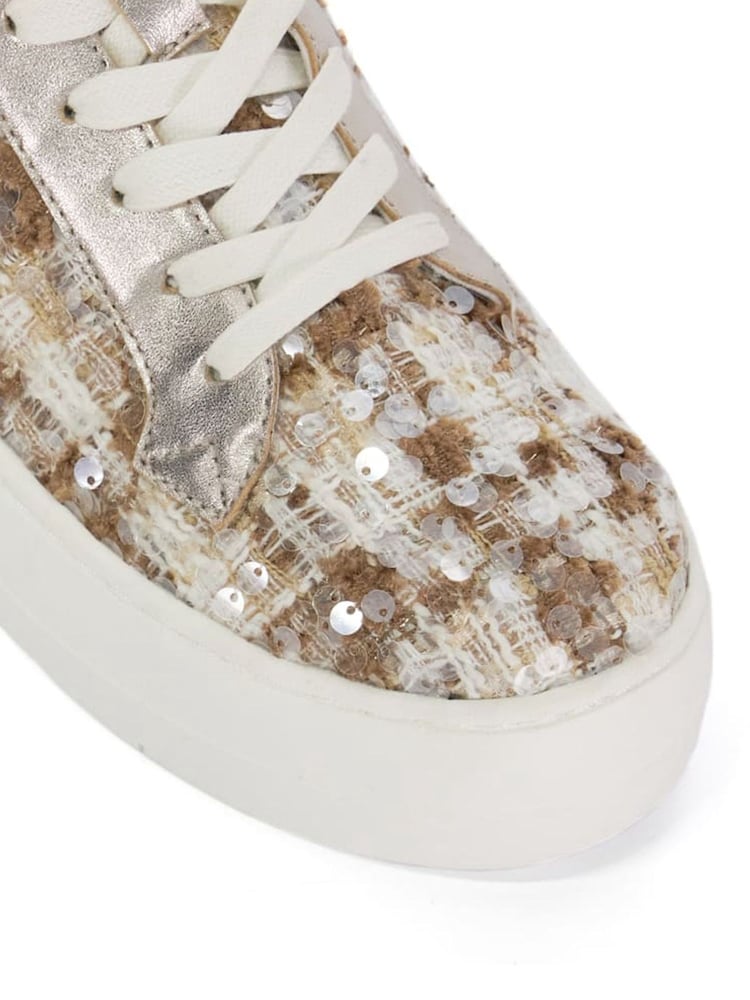 Creme - Dune London Episode 2 Flatform-Sportschuhe mit Schnürung - Bild 7 von 7 Creme - Dune London Episode 2 Flatform-Sportschuhe mit Schnürung - Bild 7 von 7