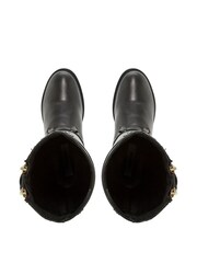 Dune London Black Tasa Slouch Calf Boots - Image 5 of 6