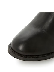 Dune London Black Tasa Slouch Calf Boots - Image 6 of 6