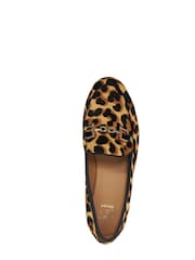 Dune London Animal Regular Fit Glair Branded Snaffle Leather Trim Shoes - Image 5 of 6