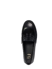 črna - Dune London Ginnie Slim Sole Penny mokasini - Slika 5 iz 6
