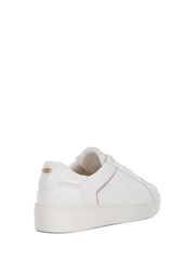 Белый - Dune London Elli Material Mix Cupsole Trainers - Image 4 of 5