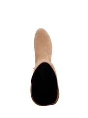 Braun - Dune London Tayla Elegante Stretch-Stiefel mit hohem Schaft - Bild 6 von 6